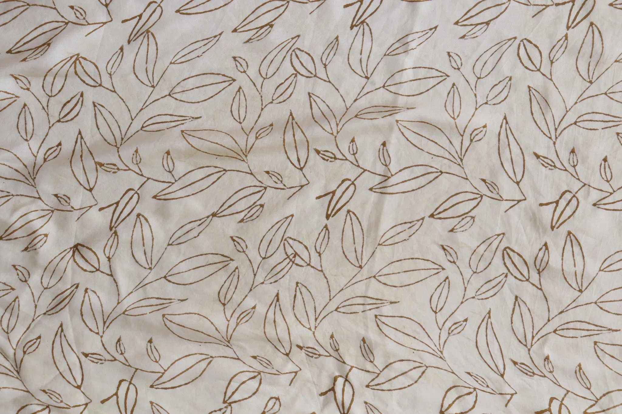 100% Bemberg Fabric-Leafy Grace