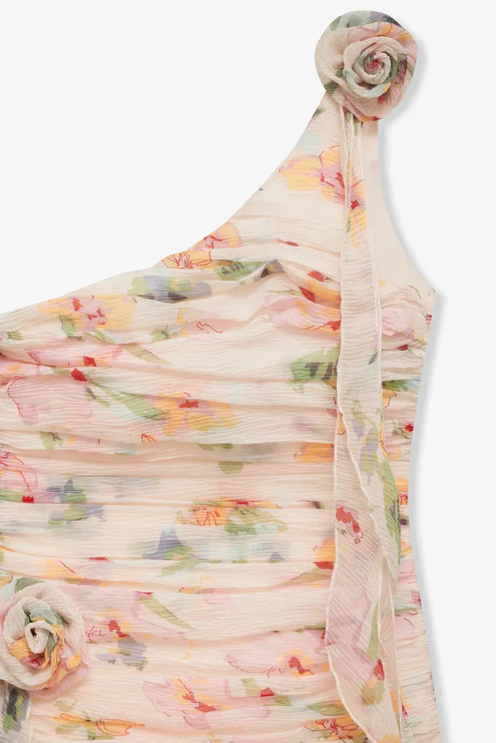 Abby One Shoulder Mini Dress
