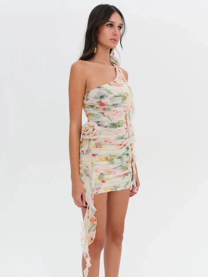Abby One Shoulder Mini Dress