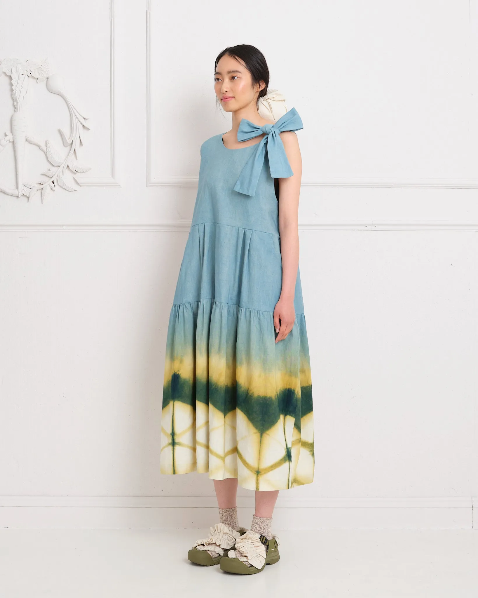 Alice Dress - Moss Clamp