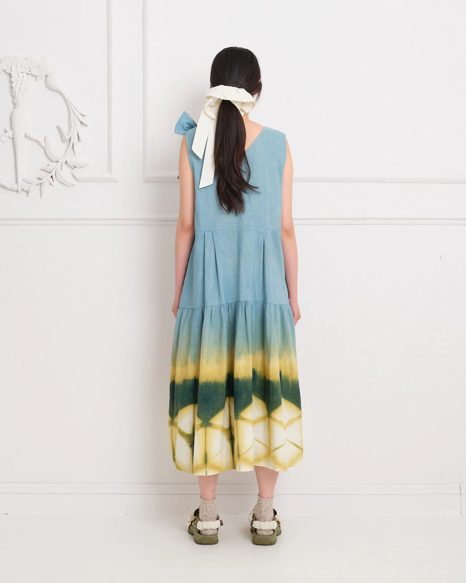 Alice Dress - Moss Clamp