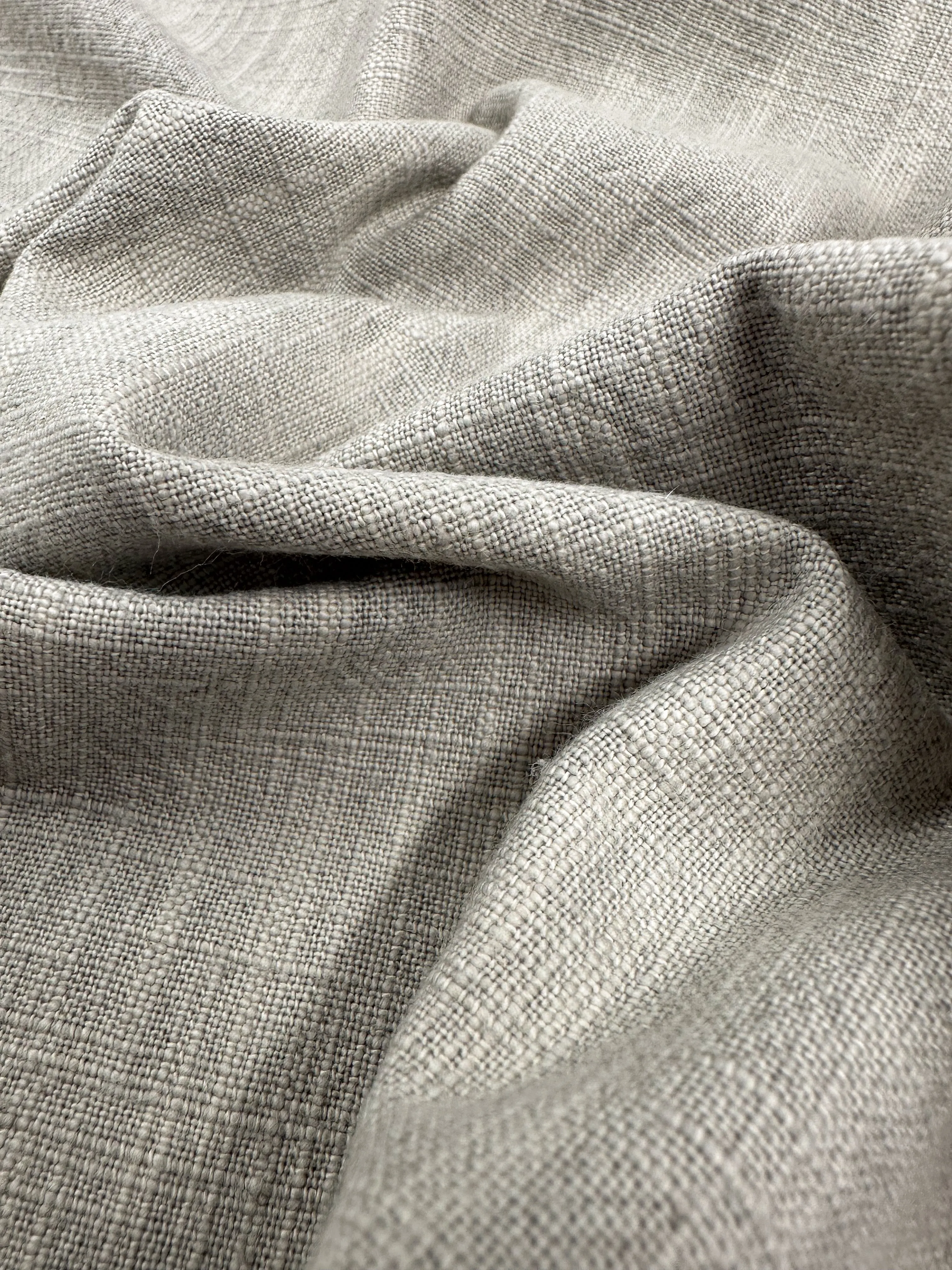 Basket Dyed Cotton - Dove - 140cm