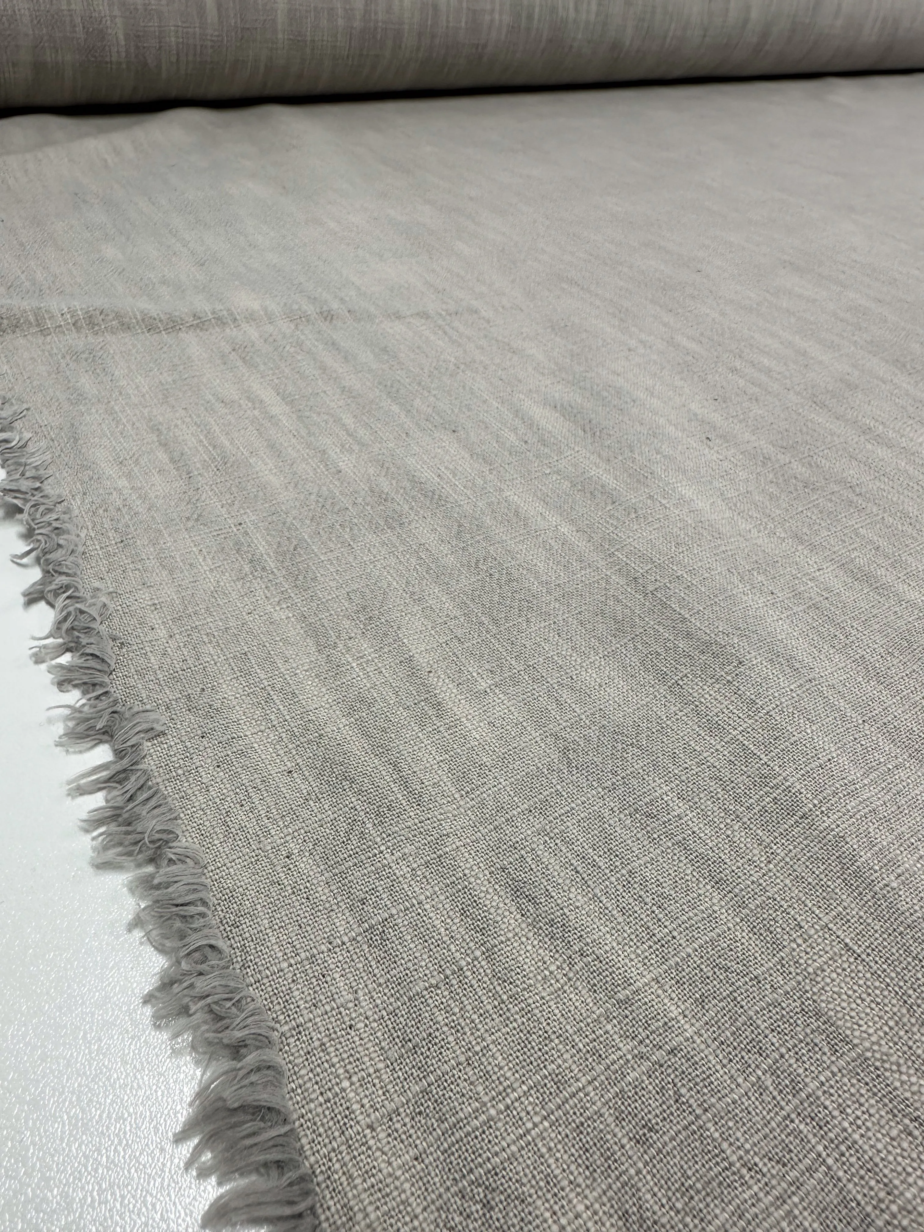 Basket Dyed Cotton - Dove - 140cm