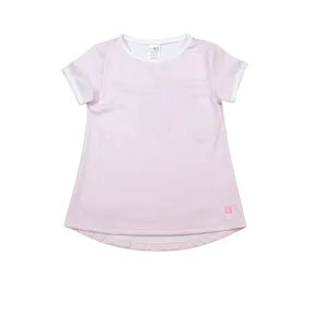 Bridget Basic T - Pink Mini Gingham