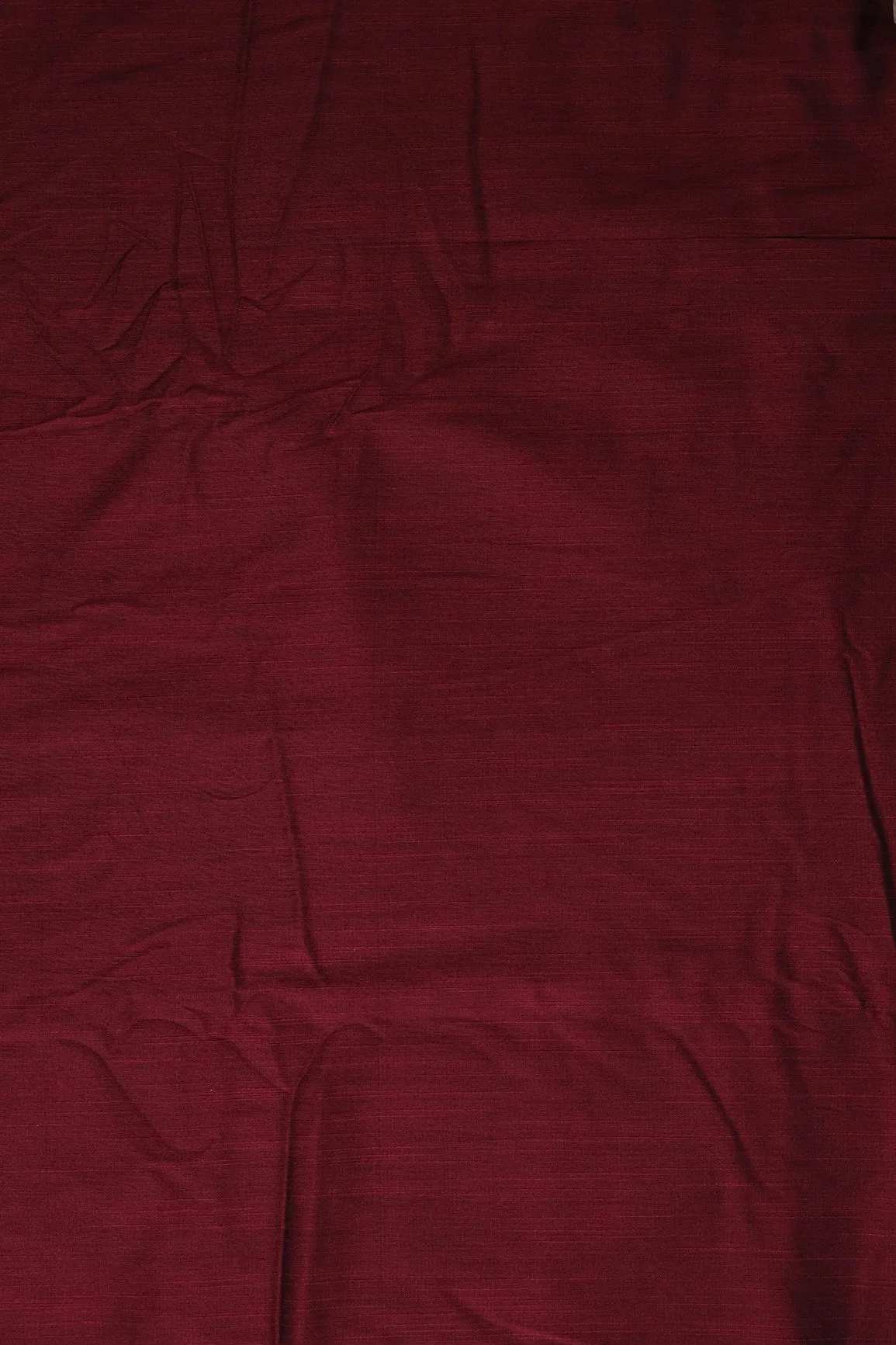 Burgundy Raw Silk Fabric