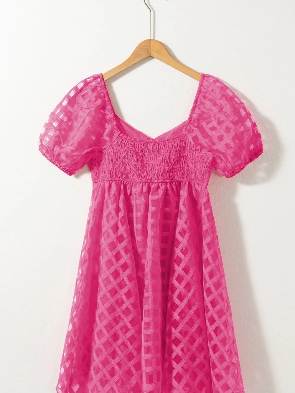 Casual Pink Dress
