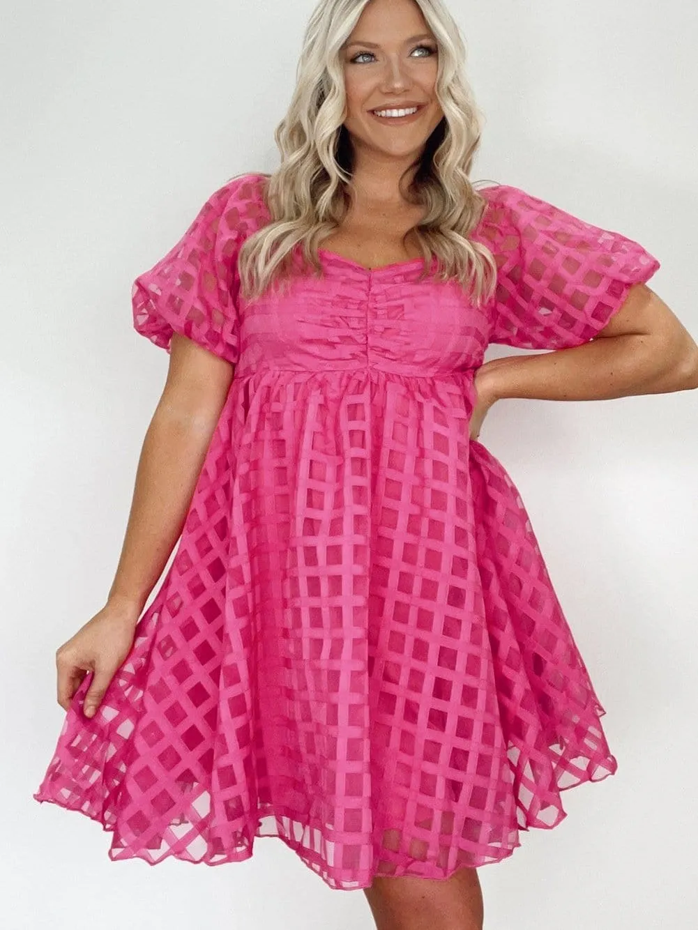 Casual Pink Dress