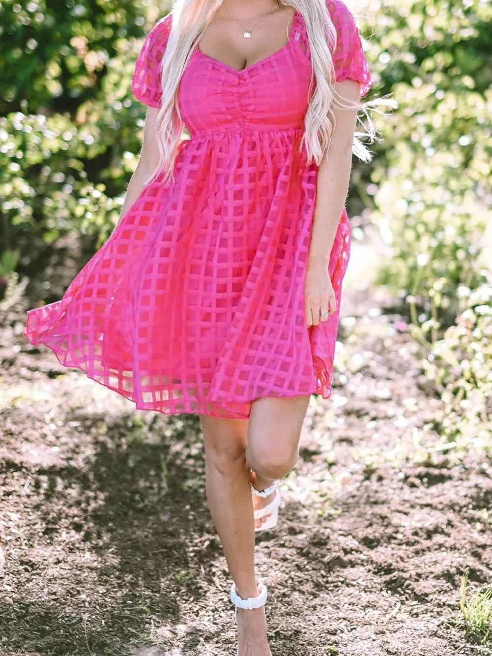 Casual Pink Dress