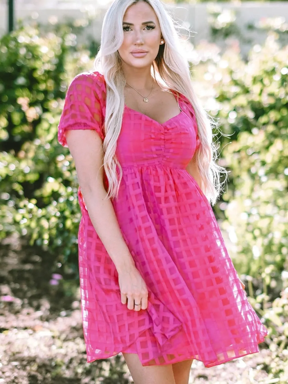 Casual Pink Dress