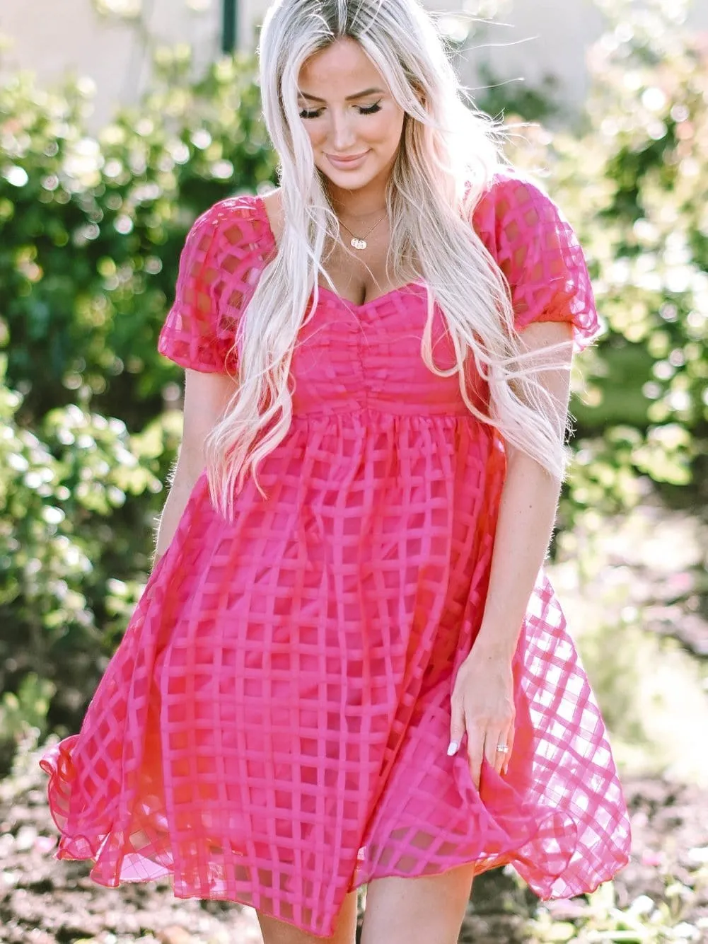 Casual Pink Dress