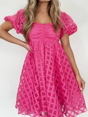 Casual Pink Dress