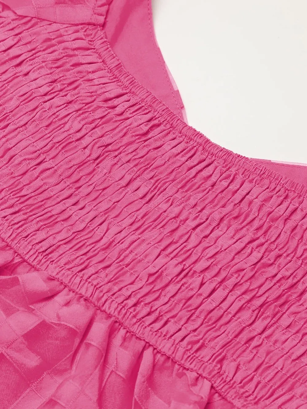 Casual Pink Dress