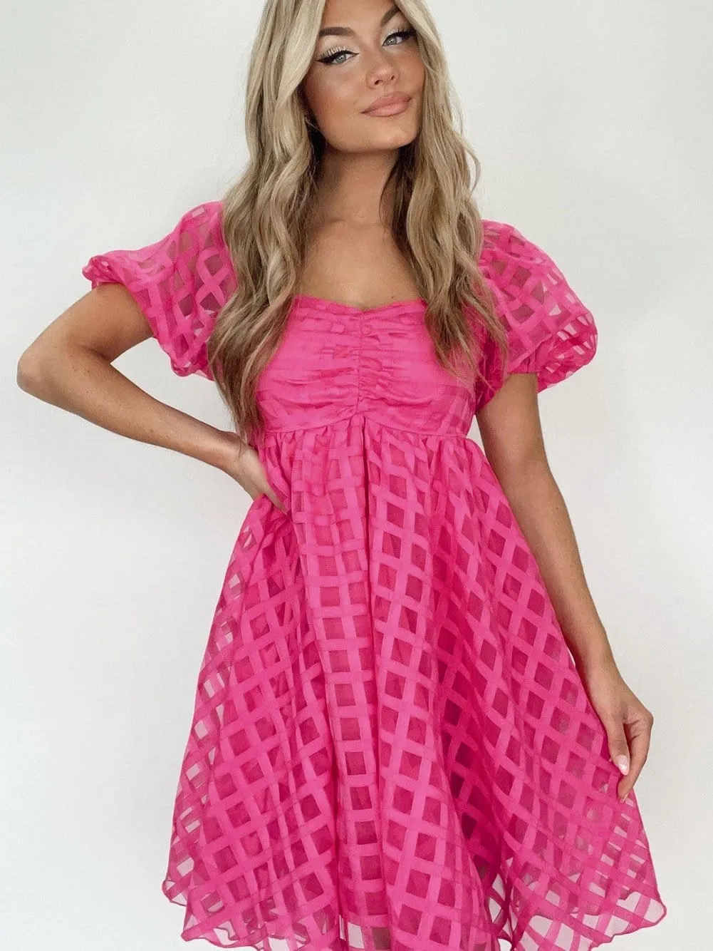 Casual Pink Dress