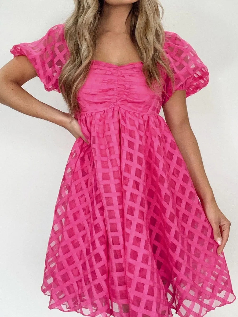 Casual Pink Dress