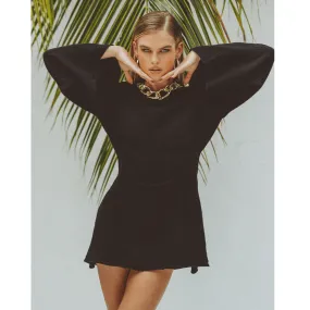 Cecilia Black Mini Dress