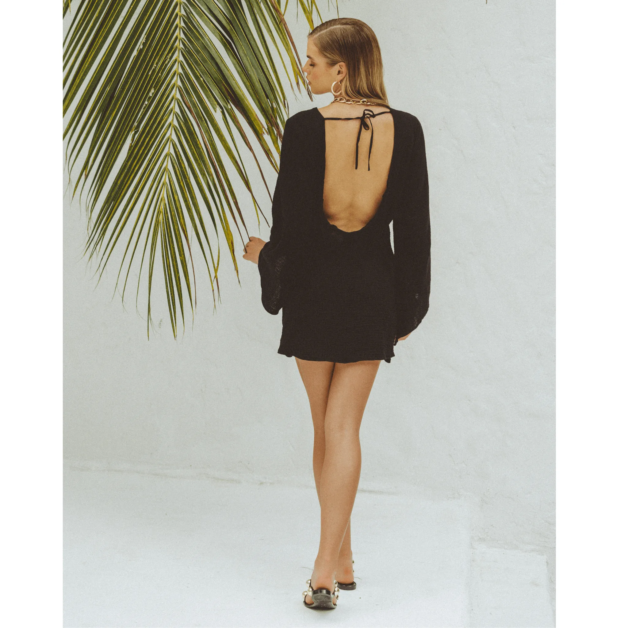 Cecilia Black Mini Dress