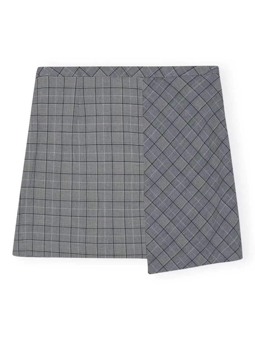 Check Mix Mini Skirt