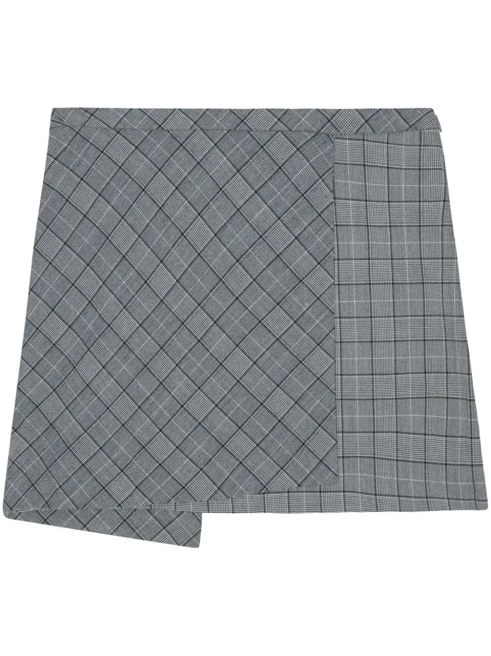 Check Mix Mini Skirt