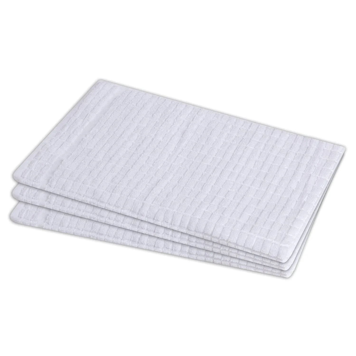 Checkered Design Cotton Dish Towels