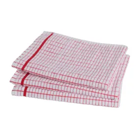 Checkered Design Cotton Dish Towels