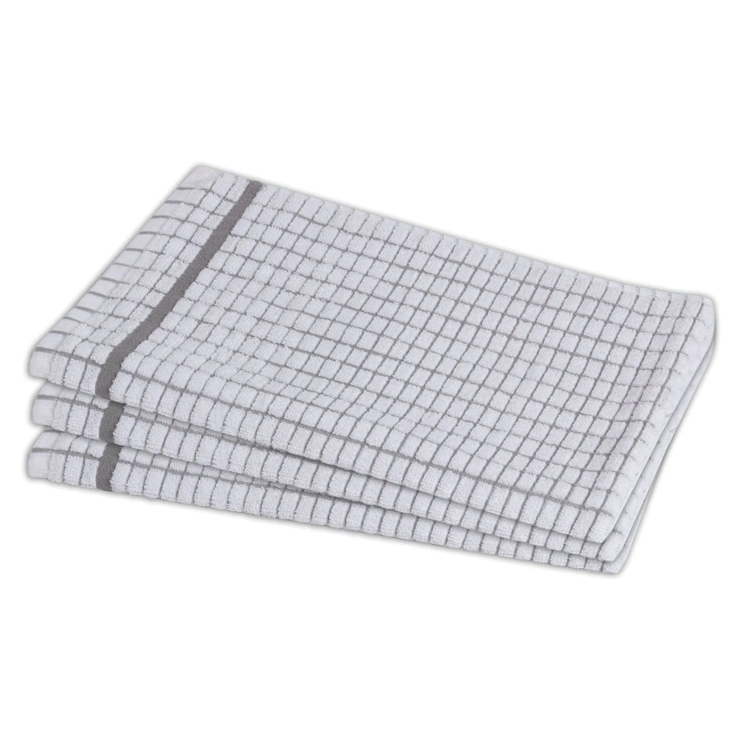 Checkered Design Cotton Dish Towels