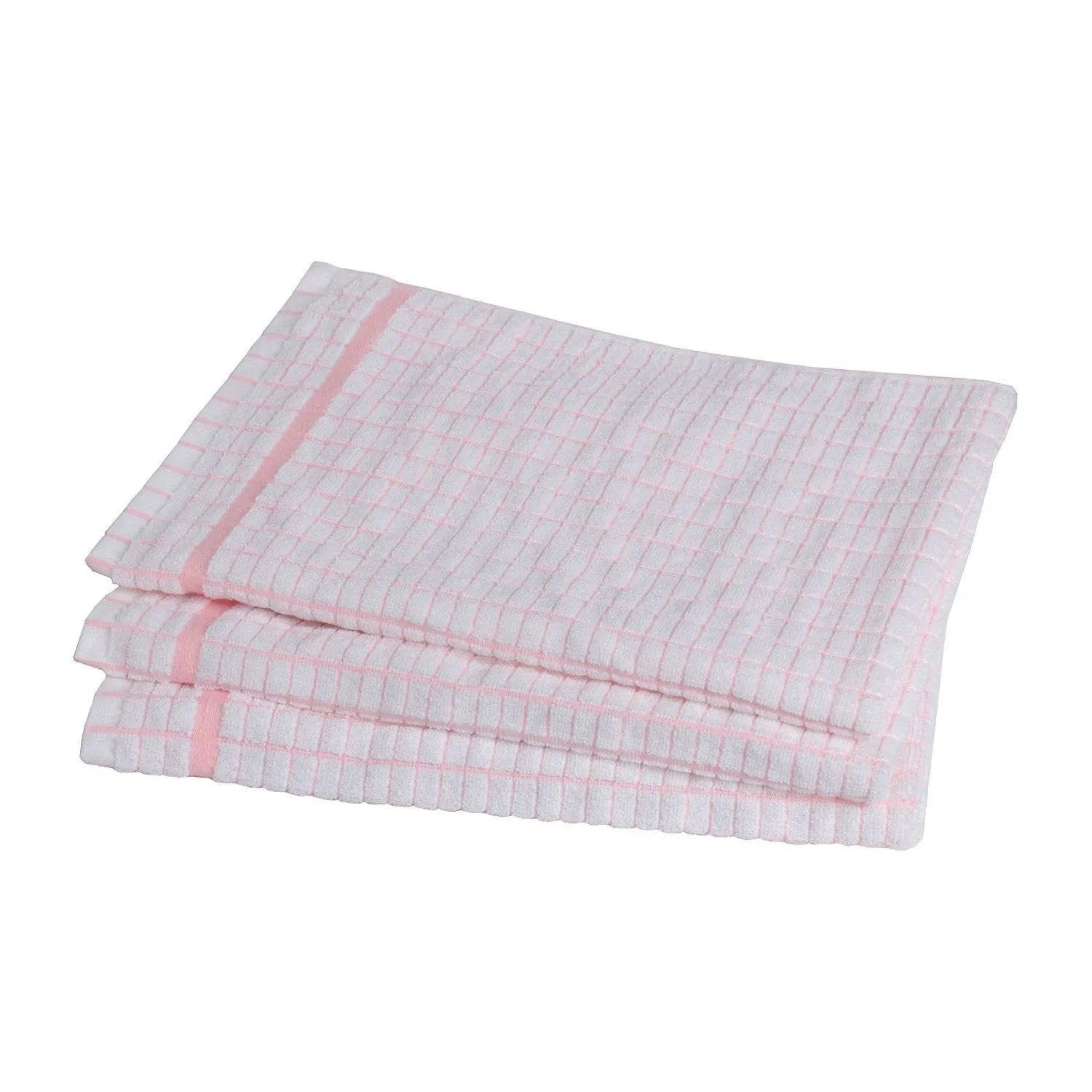 Checkered Design Cotton Dish Towels