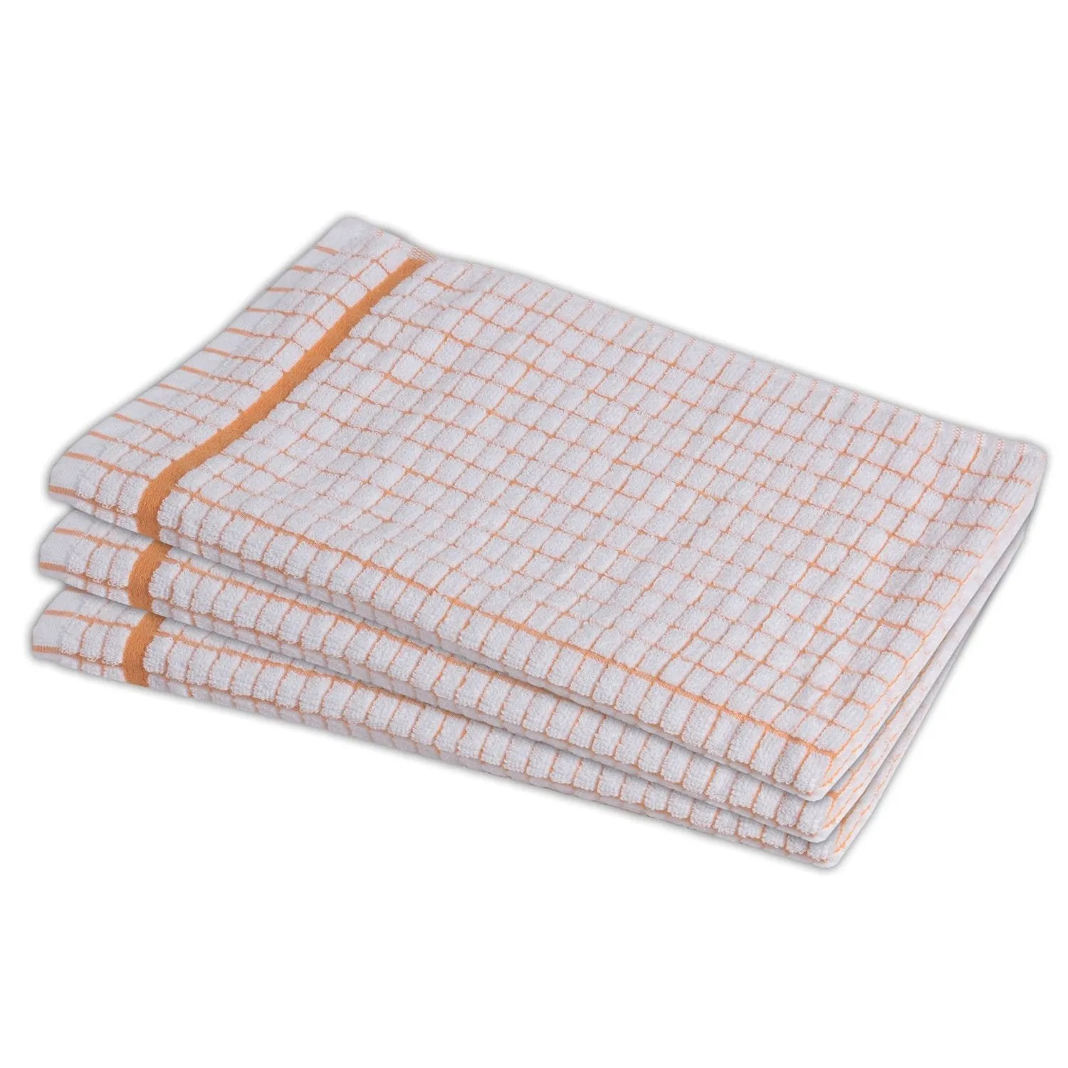 Checkered Design Cotton Dish Towels