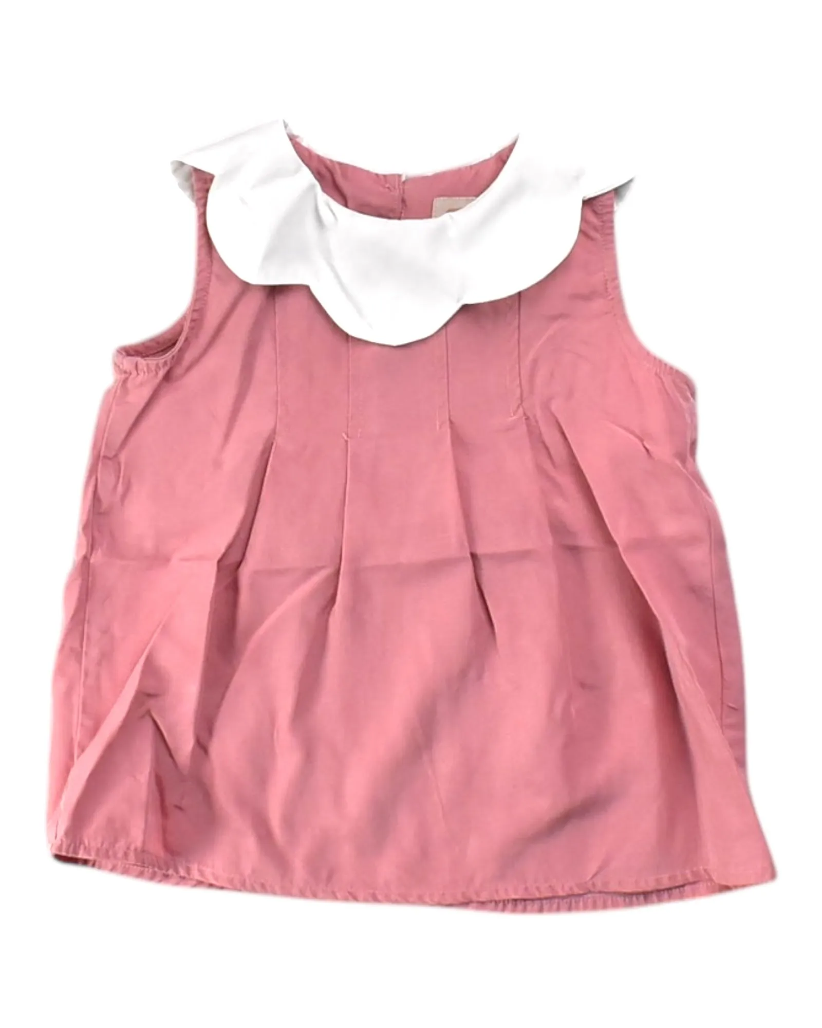 Children Of Luna Sleeveless Top With Collar - Size 3T