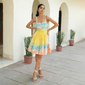 Cotton Dress For Women | Twirling Skirt | Multicolour