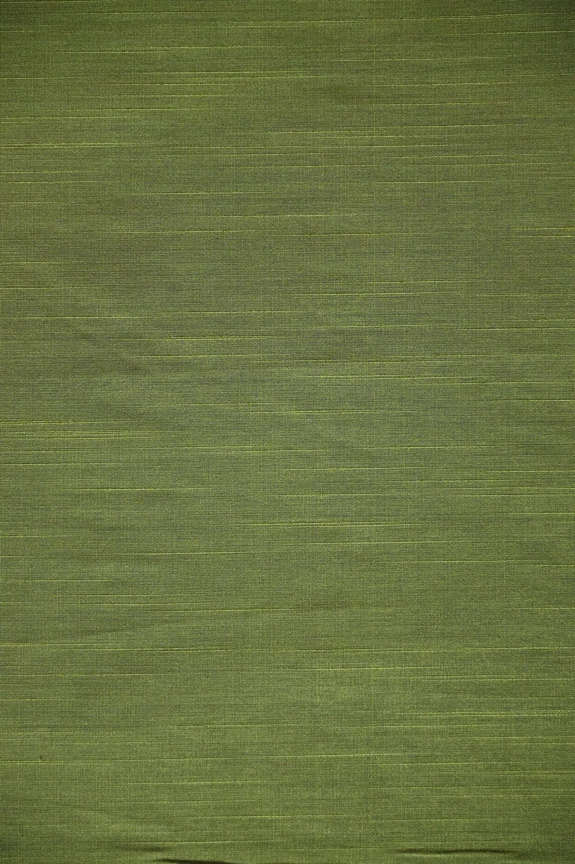 Dark Olive Raw Silk Fabric