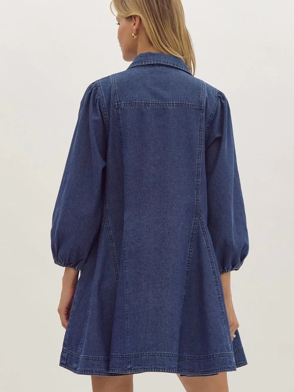 Denim Swing Dress