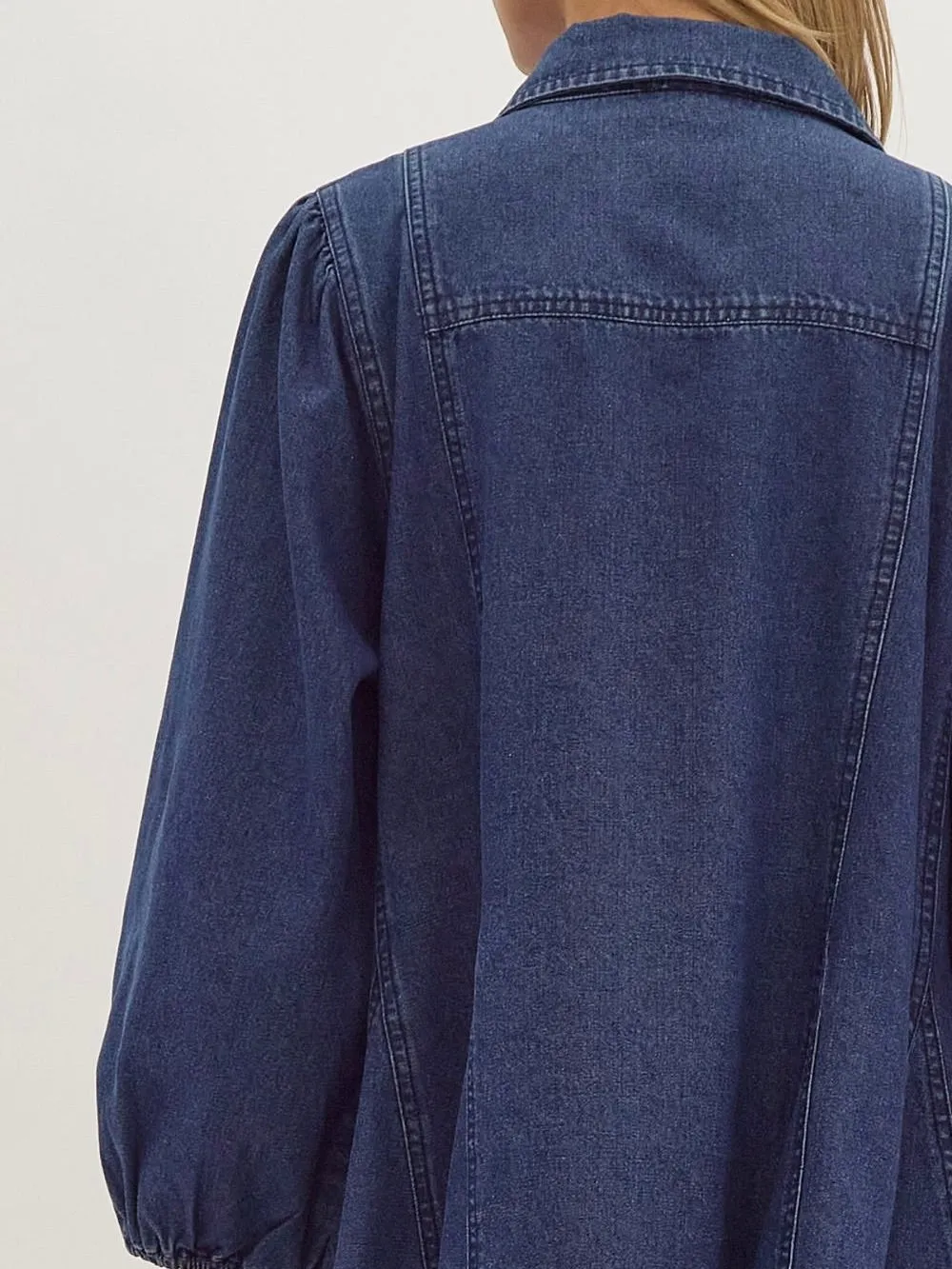 Denim Swing Dress