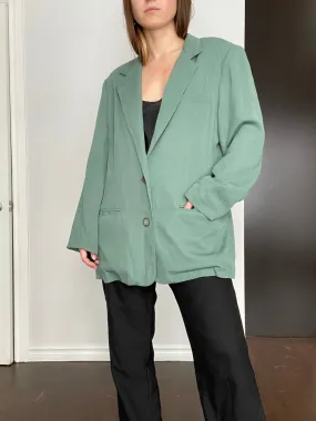 Early 90s Sage Blazer - M/L