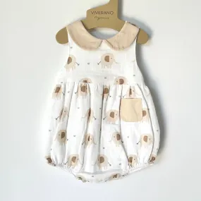 Elephant Peter Pan Bubble Baby Romper