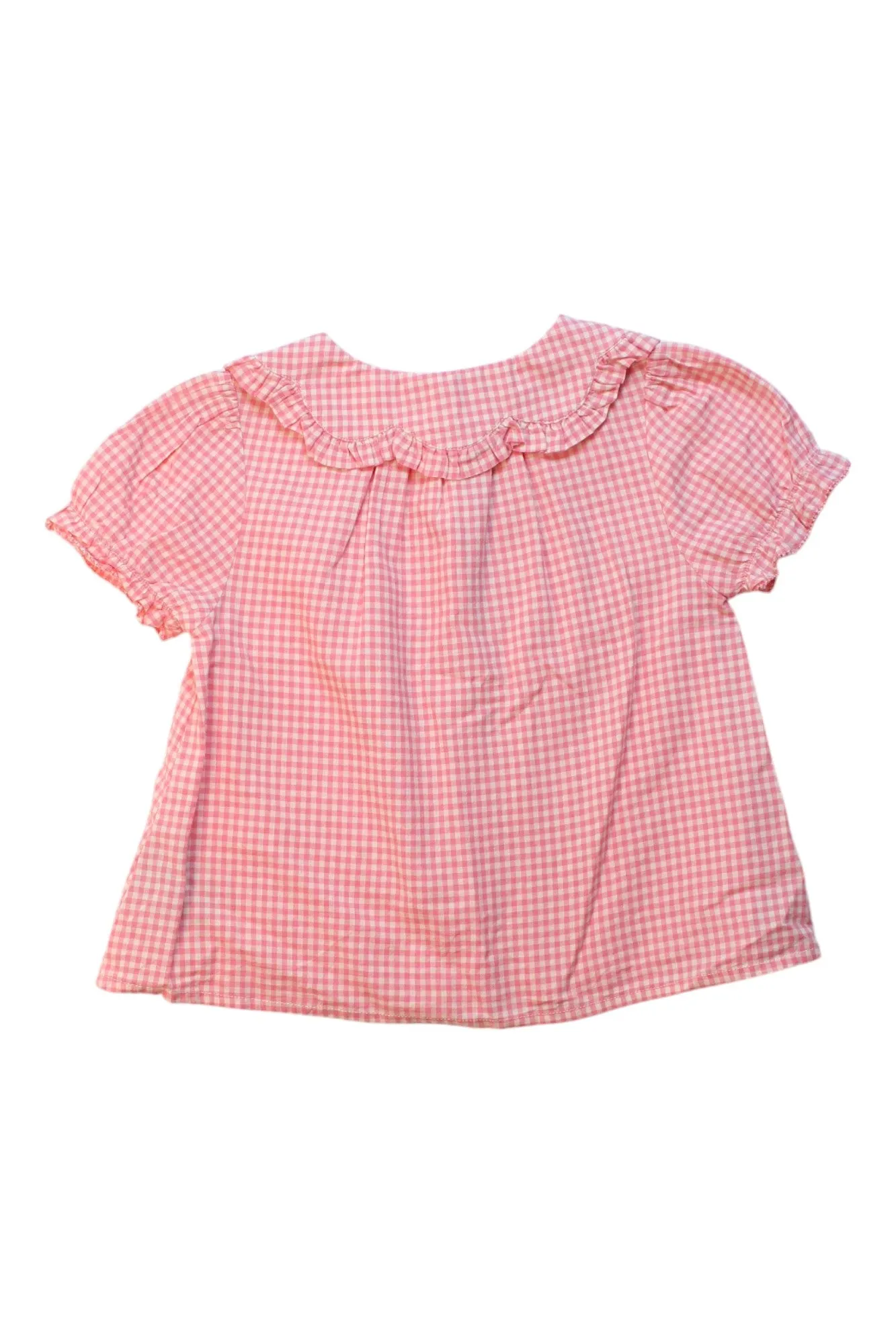Emile Et Ida Ruffled Button-Down Shirt 3T