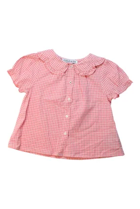 Emile Et Ida Ruffled Button-Down Shirt 3T