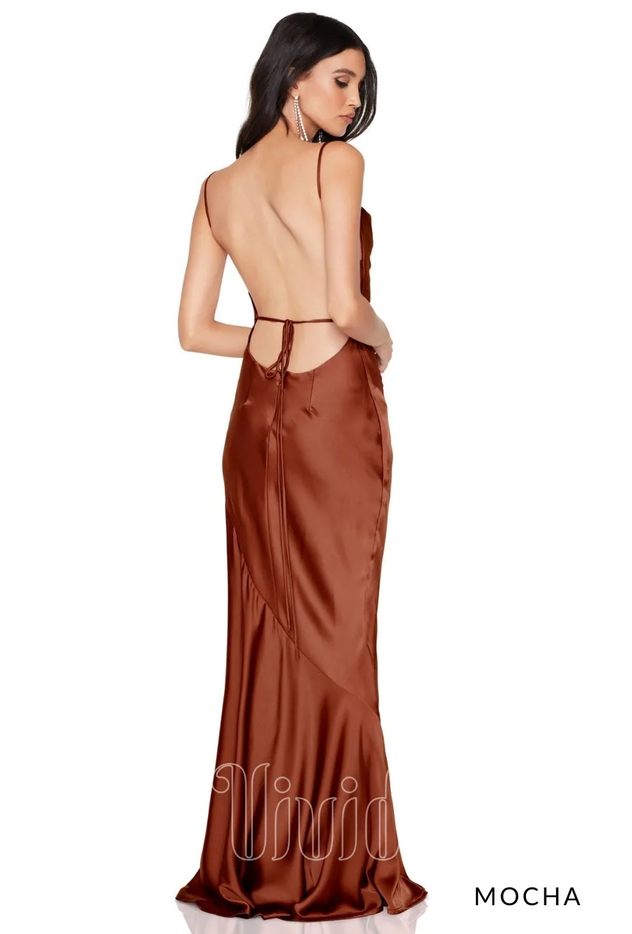 Entice Drape Gown