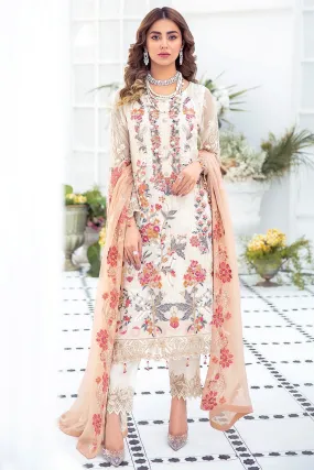 Ethereal Shalwar Kameez Woman in White Color #PF373