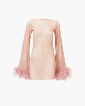 Felicité – Feather accents – Evening glamour dress