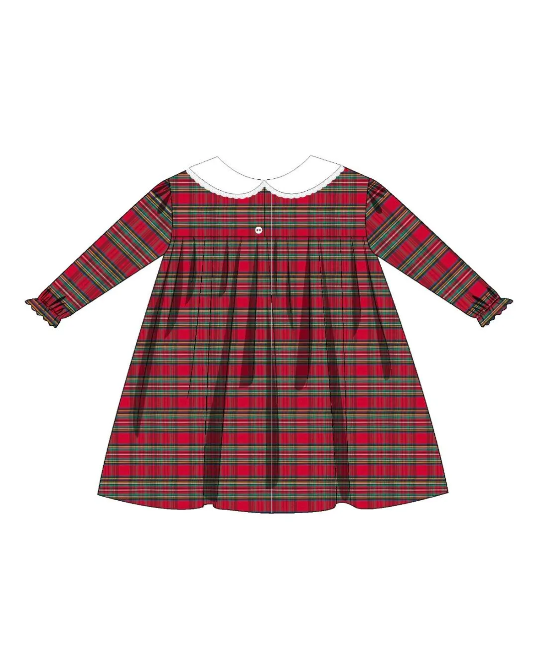 Girl Peter Pan Float Dress from The Plaid Collection