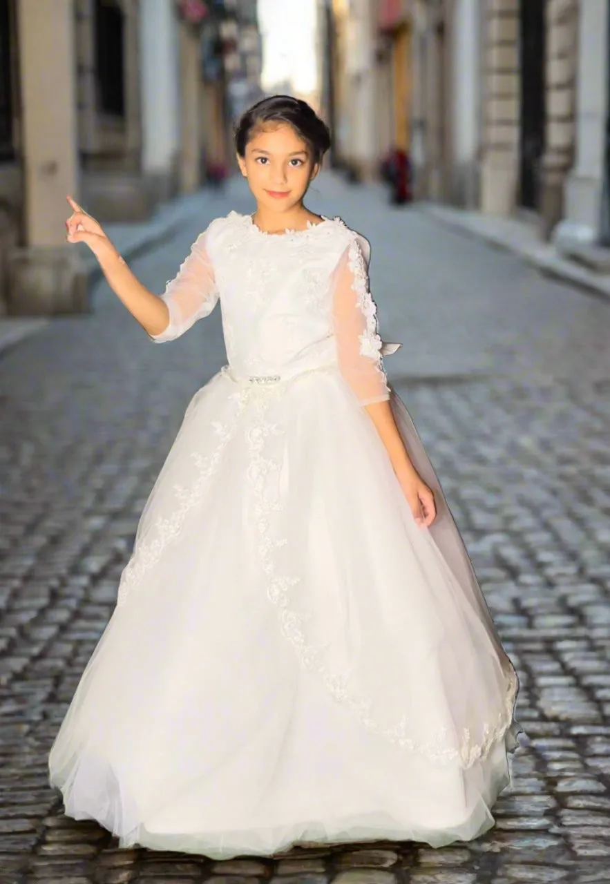 GownLink Holycommunion Dress for Your Little Princess HLC5