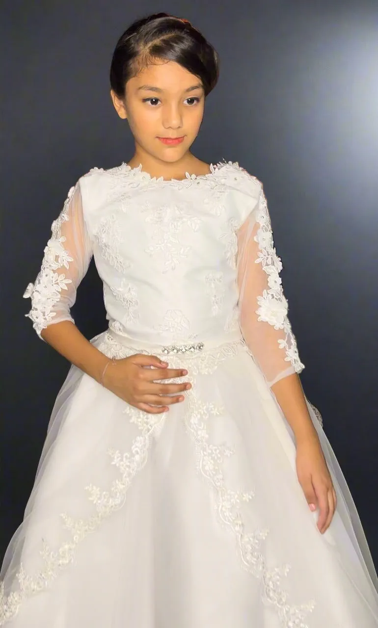 GownLink Holycommunion Dress for Your Little Princess HLC5