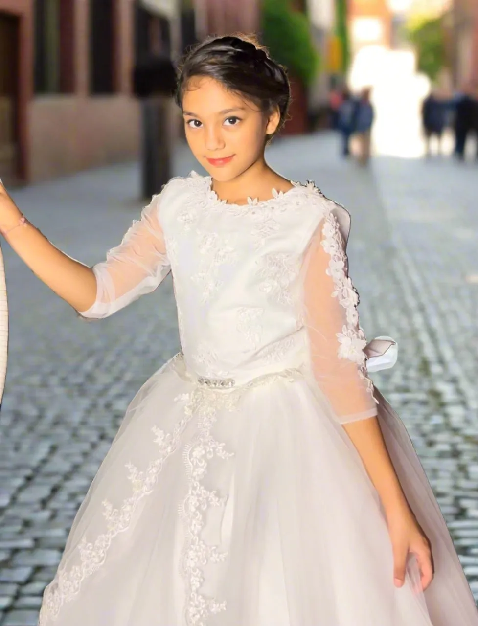 GownLink Holycommunion Dress for Your Little Princess HLC5