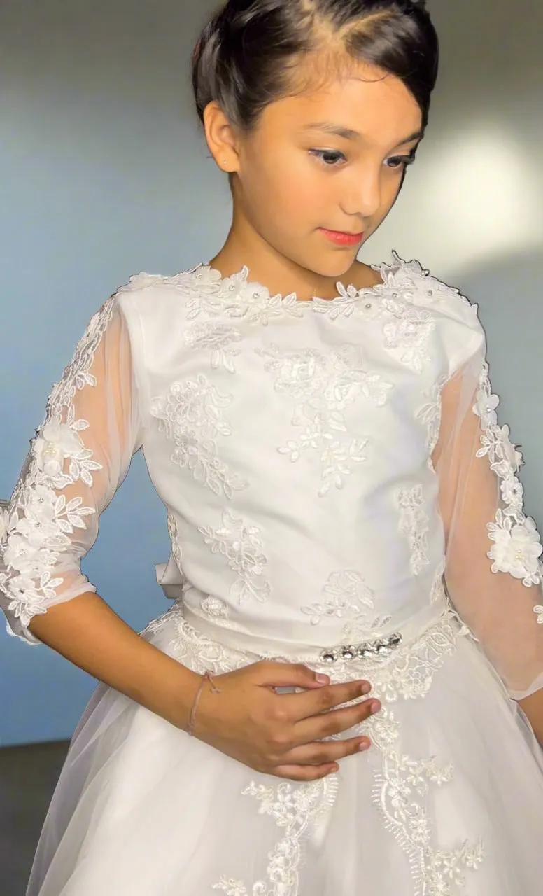 GownLink Holycommunion Dress for Your Little Princess HLC5