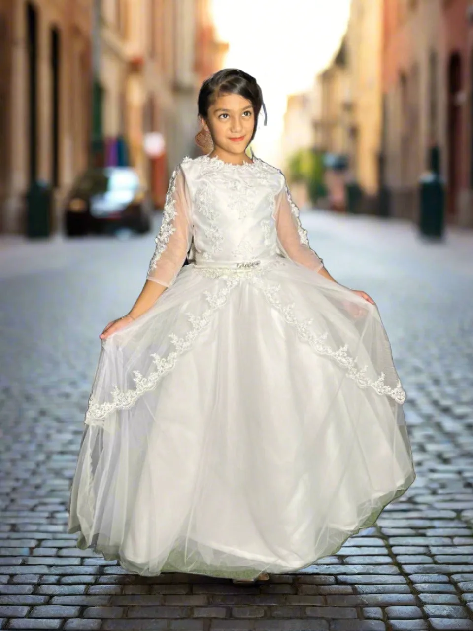 GownLink Holycommunion Dress for Your Little Princess HLC5