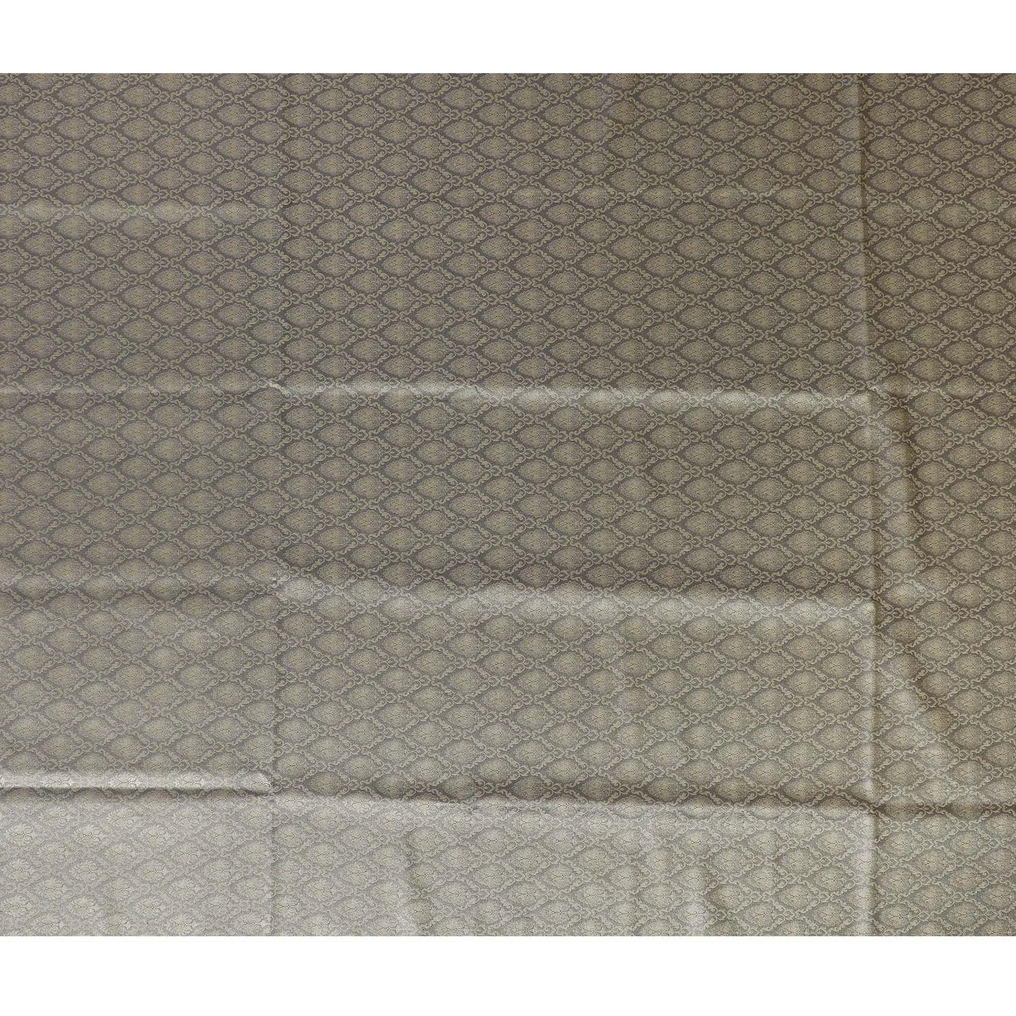 Gunmetal Grandeur Brocade – A Fusion of Classic Design and Modern Hue-D19042