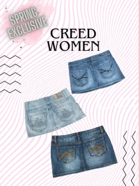 HE175 Y2K Mix Mini Denim Skirt - 15 Pcs