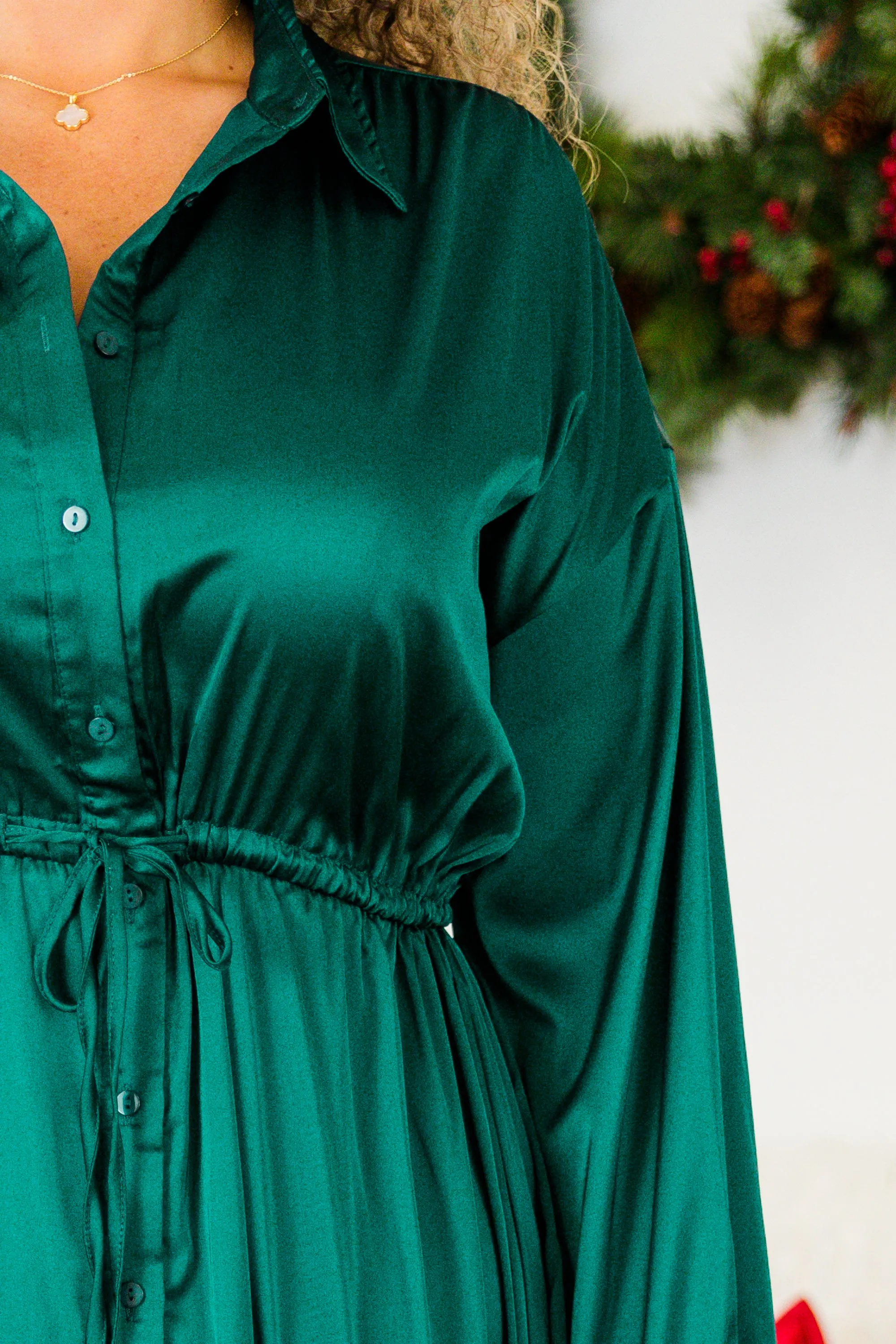 Kept Secrets Maxi Dress, Teal