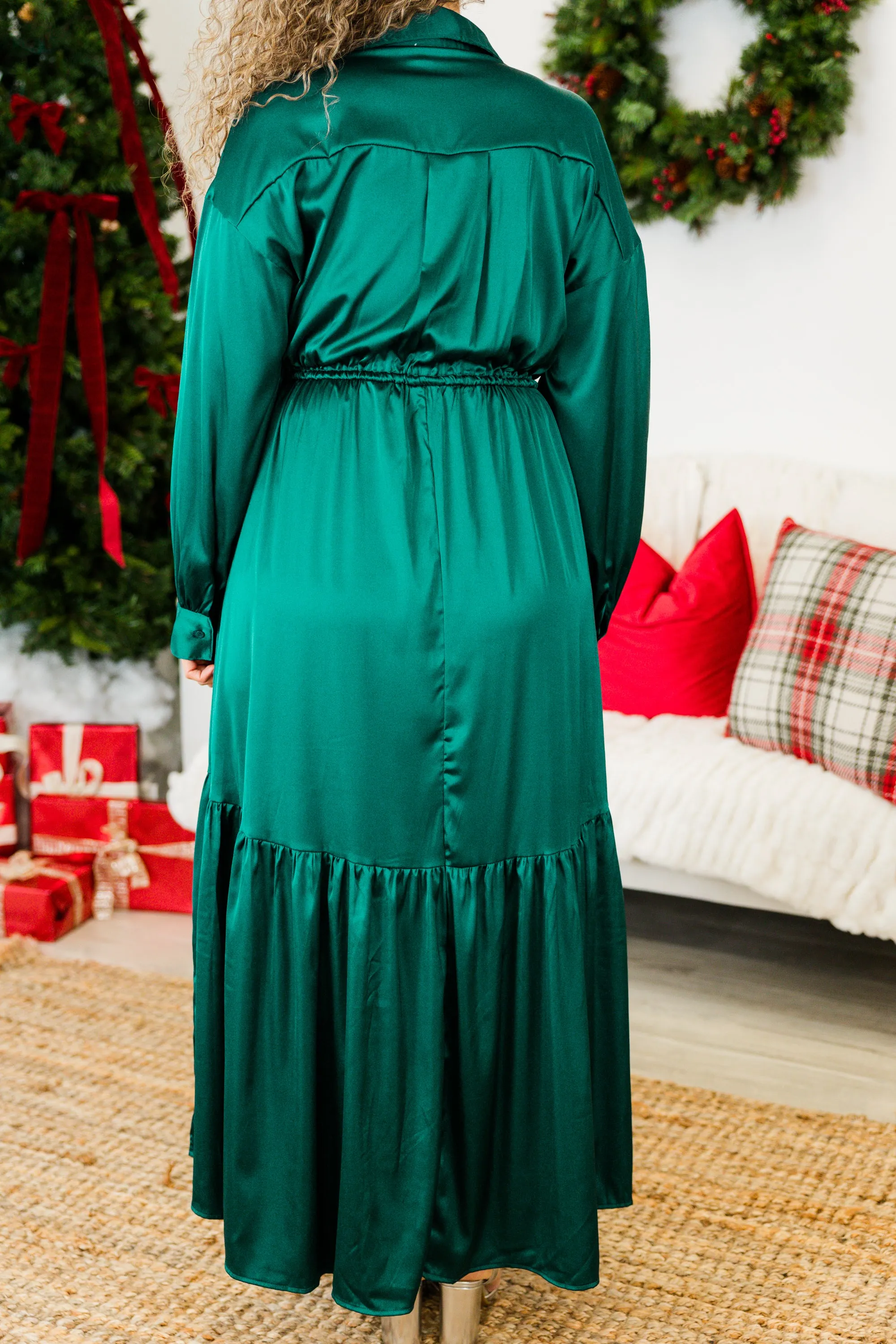 Kept Secrets Maxi Dress, Teal