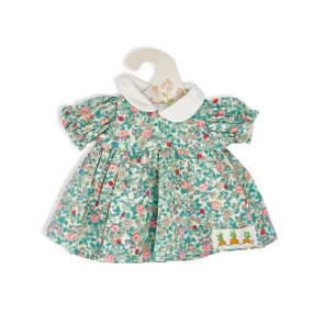 Kiddo's Closet Floral Dress - Teal & Pink